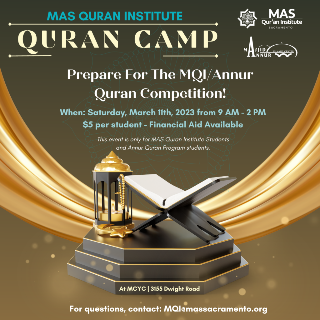 Quran Camp MAS Sacramento