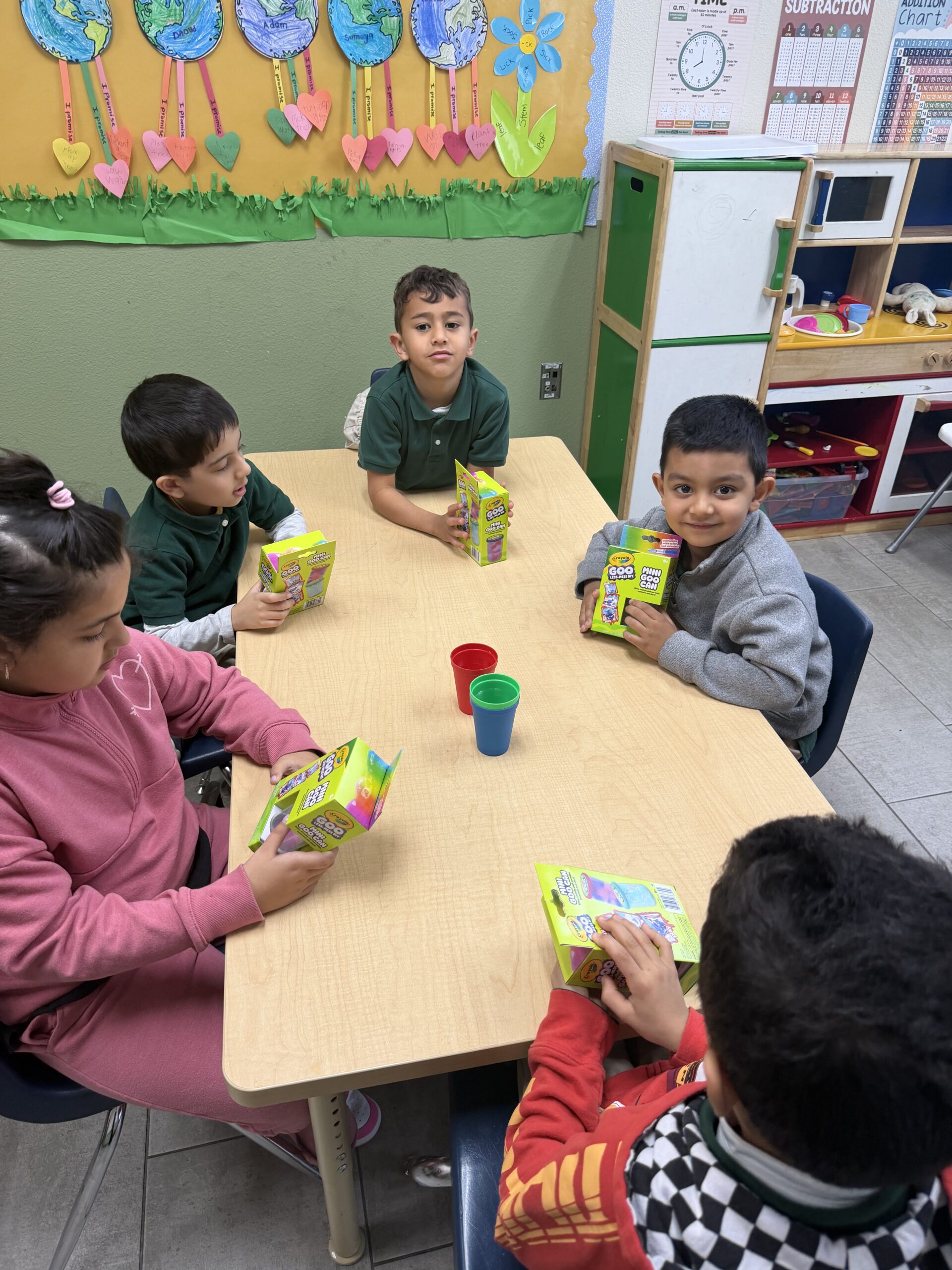 Students excited about science